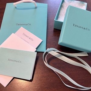 Tiffany Jewelry Box and Bag